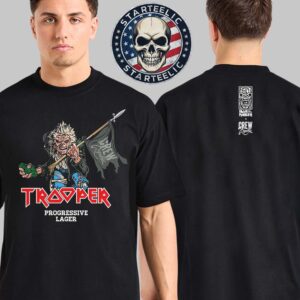Iron Maiden Run For Your Lives World Tour 2025 Edition Tee Crew X Trooper Two Sided Unisex T-Shirt