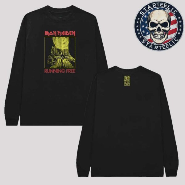 Iron Maiden Running Free 2025 Unisex Longsleeve