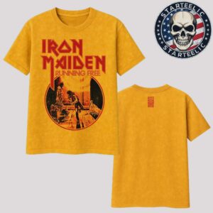 Iron Maiden Running Free Vintage Tee Two Sides Unisex T-Shirt