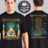 Iron Maiden World Tour 2025 Run For Your Lives Wrathchild Rue Morgue 2025 Tour Tee Two Sided Unisex T-Shirt