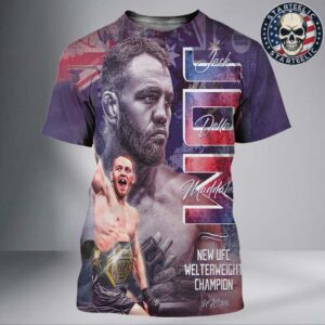 Jack Della Maddalena Is The New UFC Welterweight Champion 2025 UFC 315 All Over Print Shirt