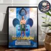 Jack Della Maddalena Is The New UFC Welterweight Champion 2025 UFC 315 Home Decor Poster Canvas