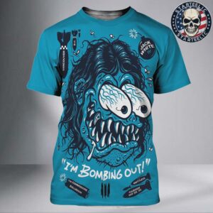 Jack White Im Bombing Out At Commodore Ballroom In Vancouver Canada On May 22th 2025 All Over Print Shirt