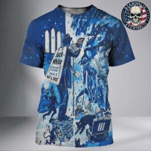 Jack White Tonight Poster At South Side Ballroom In Dallas TX On May 6th 2025 All Over Print Shirt