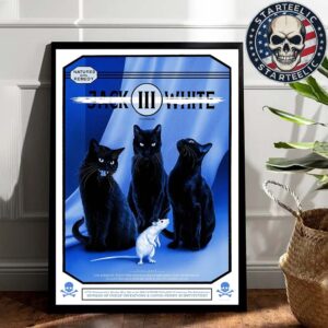 Jack White Tonight Poster At The Hollywood Palladium In Los Angeles California On May 12th 2025 Home Decor Poster Canvas