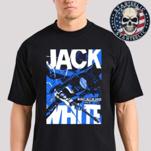 Jack White Tonight Poster No Name Tour 2025 At The Paramount Theatre In Seattle WA On May 19th 2025 Unisex T-Shirt