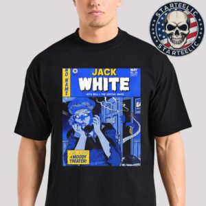 Jack White With Bell And The Vertigo Waves Event Poster No Name ACL Live At The Moody Theater In Austin TX On May 4 2025 Unisex T-Shirt
