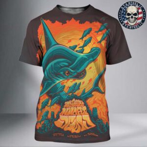 Joe Russo’s Almost Dead Event Poster At The Dome And Stone Pony Summer Stage And Westville Music Bowl On May 22th 23th 24th 2025 All Over Print Shirt