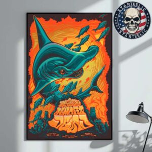 Joe Russo’s Almost Dead Event Poster At The Dome And Stone Pony Summer Stage And Westville Music Bowl On May 22th 23th 24th 2025 Home Decor Poster Canvas