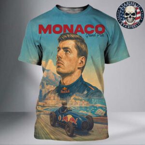 Max Verstappen Grand Prix Formula 1 F1 At Monte Carlo In Monaco GP 2025 All Over Print Shirt