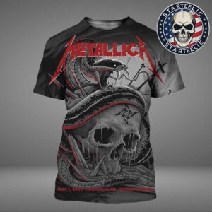 Metallica M72 Nashville Night 1 At Nissan Stadium On May 1 2025 North American Tour All Over Print Shirt