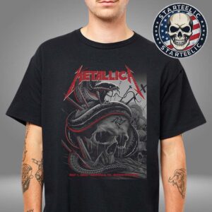 Metallica M72 Nashville Night 1 At Nissan Stadium On May 1 2025 North American Tour Unisex T-Shirt