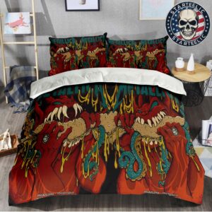 Metallica M72 Philly 2025 Night 1 And 2 Event Poster For Philadelphia Pennsylvania At Lincoln Financial Field On May 23th And 25th 2025 Bedding Set
