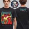 ACDC Chicago PWR Up North America Tour 2025 Merch Tee At Soldier Field In Chicago Illinois On May 24th 2025 Two Sided Unidex T-Shirt
