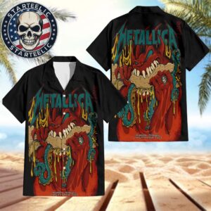 Metallica M72 Philly 2025 Night 2 Tonight Poster For Philadelphia Pennsylvania At Lincoln Financial Field On May 25th 2025 Summer Hawaiian Shirt