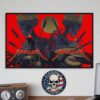 Pearl Jam Event Poster Nigh 1 At Lenovo Center In Raleigh NC On May 11 2025 Art By Mike Sutfin Home Decor Poster Canvas