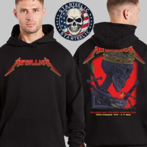 Metallica M72 Sonic Temple Merch Night 2 In Columbus Ohio At Historic Crew Stadium On May 11th 2025 M72 North American Tour 2025 Two Sides Unisex Hoodie
