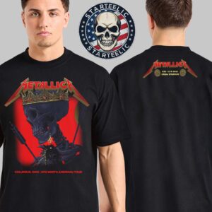 Metallica M72 Sonic Temple Merch Tee In Columbus Ohio At Historic Crew Stadium On May 9th 2025 M72 North American Tour 2025 Two Sides Unisex T-Shirt