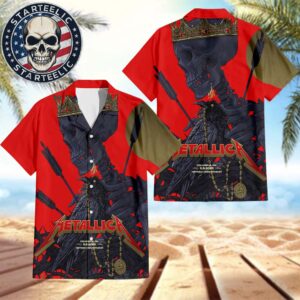 Metallica M72 Sonic Temple Tonight Poster In Columbus Ohio At Historic Crew Stadium On May 9th 2025 M72 North American Tour 2025 Summer Hawaiian Shirt