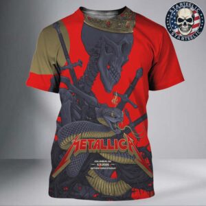 Metallica M72 Sonic Temple Tonight Poster Night 2 In Columbus Ohio At Historic Crew Stadium On May 11th 2025 M72 North American Tour 2025 All Over Print Shirt