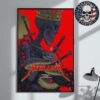 Metallica M72 Sonic Temple Event Poster Night 1 And 2 In Columbus Ohio At Historic Crew Stadium On May 9th And 11th 2025 M72 North American Tour 2025 Home Decor Poster Canvas