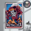 Pearl Jam Dark Matter World Tour 2025 Night 2 Event Poster At Bridgestone Arena In Nashville Tennessee On May 8 2025 Home Decor Poster Canvas