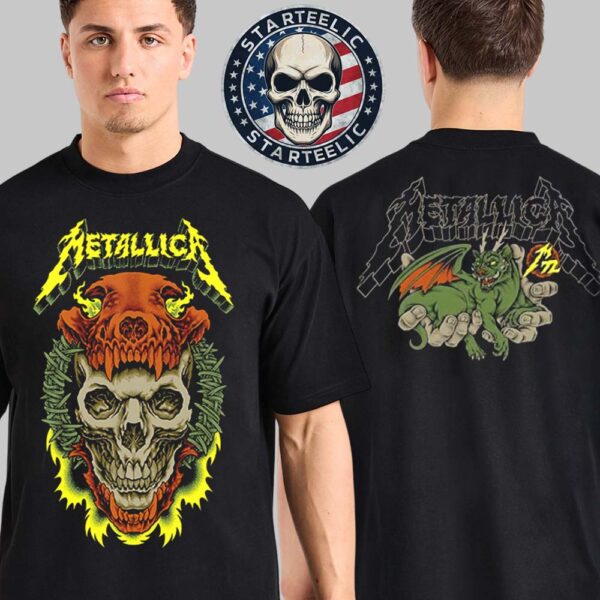 Metallica M72 World Tour 2025 Virginia Tech Event Tee At Virginia Tech In Blacksburg Virginia On May 7 2025 Unisex T-Shirt