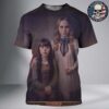 Obituary 2025 Red Marbled All Over Print Shirt