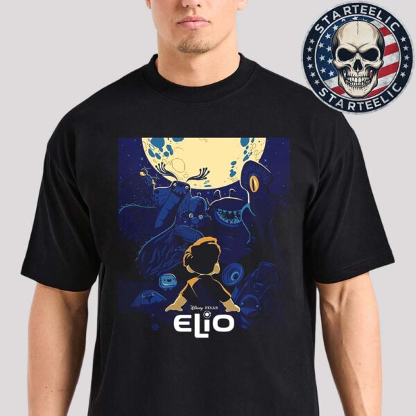 New Poster For Pixar’s ELIO Only In Theaters June 20th 2025 Unisex T-Shirt