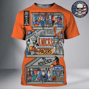 New York Knick New Game Day Series 2025 ECF Campaign NBA All Over Print Shirt