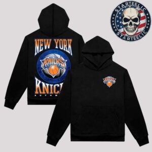 New York Knicks Authmade Vintage Metal Premium Heavyweight Eastern Conference 2025 NBA Finals Unisex Pullover Hoodie