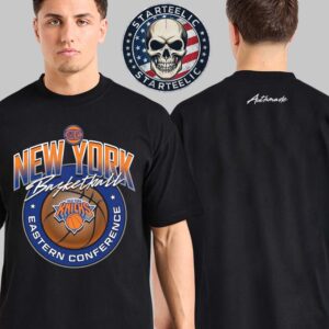New York Knicks X Authmade Basketball Eastern Conference Mesh Premium 2025 NBA Finals Unisex T-Shirt