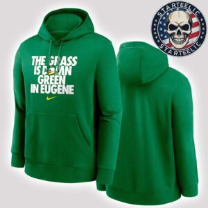 Nike Oregon Grass Is Green Club Nike College Unisex Pullover Hoodie