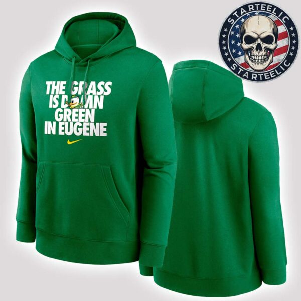 Nike Oregon Grass Is Green Club Nike College Unisex Pullover Hoodie
