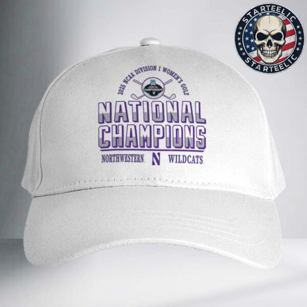 Northwestern Wildcats Are Champion 2025 NCAA Womens Golf Champions Classic Cap Hat Snapback