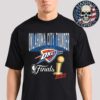 Oklahoma City Thunder 2025 NBA Finals Playoffs Retro Lines Unisex T-Shirt