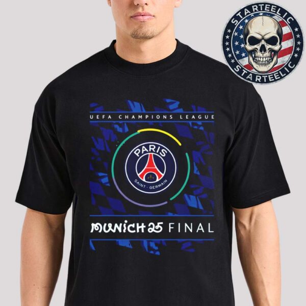 Paris Saint Germain FC PSG Champions League Final Munich 2025 Unisex T-Shirt