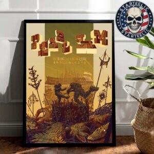 Pearl Jam Event Poster At 2025 New Orleans Jazz And Heritage Festival In New Orleans LA On May 3 2025 Home Decor Poster Canvas