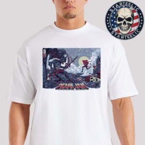 Pearl Jam Event Poster Nigh 1 At Lenovo Center In Raleigh NC On May 11 2025 Art By Mike Sutfin Unisex T-Shirt
