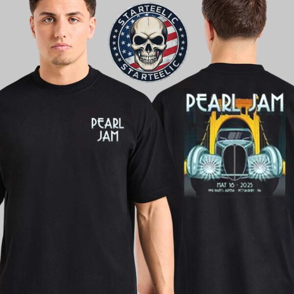 Pearl Jam Event Tee At PPG Paints Arena In Pittsburgh PA On May 16th 2025 Two Sided Unisex T-Shirt