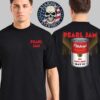 Pearl Jam Event Poster Night 2 At PPG Paints Arena In Pittsburgh PA On May 18th 2025 Art By Zeb Love Unisex T-Shirt