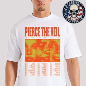 Pierce The Vell World Tour 2025 I Can’t Hear You Merch Ivory Screamblocks Unisex T-Shirt