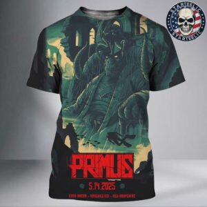 Primus Event Poster At SNHU Arena In Manchester New Hampshire On May 14th 2025 All Over Print Shirt