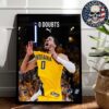 Indiana Pacers Eastern Conference Finals Back To Back Appearances 2025 NBA Home Decor Poster Canvas