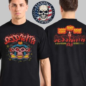 Sessanta V2.0 Merch Tee At Midflorida Credit Union Amphitheatre In East Lake Orient Park Florida On May 8th 2025 Two Sides Unisex T-Shirt