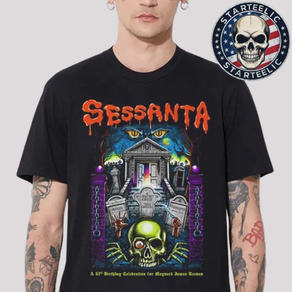 Sessanta V2.0 Merch Tee At Veterans United Home Loans Amphitheater In Virginia Beach Virginia On May 11th 2025 Unisex T-Shirt
