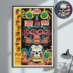 Sessanta V2.0 Tonight Poster At Midflorida Credit Union Amphitheatre In East Lake Orient Park Florida On May 8th 2025 Home Decor Poster Canvas