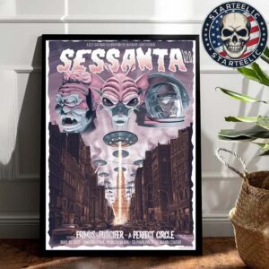 Sessanta V2.0 Tonight Poster At TD Pavilion At The Mann In Philadelphia Pennsylvania On May 15th 2025 Home Decor Poster Canvas
