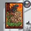 ACDC PWR Up Tour 2025 Event Poster In Foxborough MA At Gillette Stadium On May 4 2025 Home Decor Poster Canvas