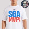 Oklahoma City Thunder Shai Gilgeous-Alexander Player Series Unisex T-Shirt